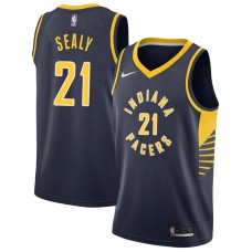 Indiana Pacers #21 Malik Sealy Jersey -NAVY