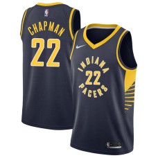 Indiana Pacers #22 Wayne Chapman Jersey -NAVY