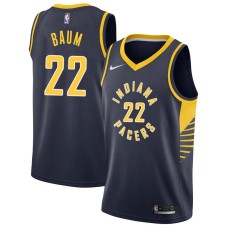 Indiana Pacers #22 Johnny Baum Jersey -NAVY