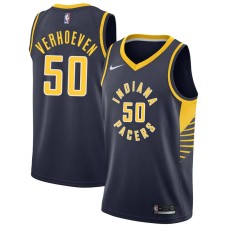 Indiana Pacers #50 Pete Verhoeven Jersey -NAVY