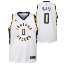 Indiana Pacers #0 CJ Miles Jersey -White