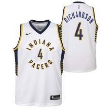 Indiana Pacers #4 Clint Richardson Jersey -White