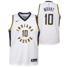 Indiana Pacers #10 Rick Mount Jersey -White