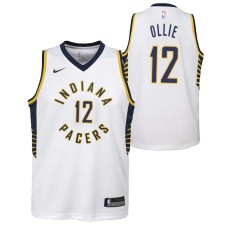 Indiana Pacers #12 Kevin Ollie Jersey -White