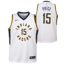 Indiana Pacers #15 Mike Price Jersey -White