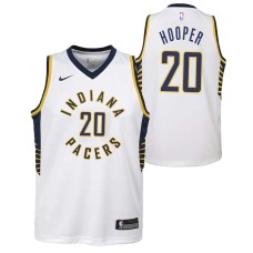 Indiana Pacers #20 Bobby Hooper Jersey -White