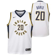 Indiana Pacers #20 Brad Davis Jersey -White