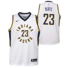 Indiana Pacers #23 Jimmy Rayl Jersey -White