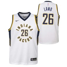 Indiana Pacers #26 Jeremy Lamb Jersey -White