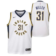 Indiana Pacers #31 Reggie Miller Jersey -White