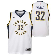 Indiana Pacers #32 Dale Davis Jersey -White