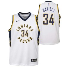 Indiana Pacers #34 Mel Daniels Jersey -White