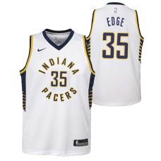 Indiana Pacers #35 Charles Edge Jersey -White