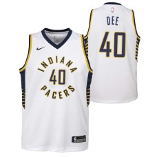 Indiana Pacers #40 Don Dee Jersey -White