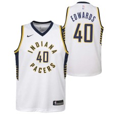 Indiana Pacers #40 James Edwards Jersey -White