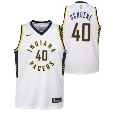 Indiana Pacers #40 Russ Schoene Jersey -White