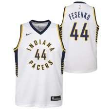 Indiana Pacers #44 Kyrylo Fesenko Jersey -White