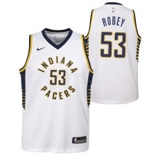 Indiana Pacers #53 Rick Robey Jersey -White