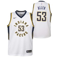 Indiana Pacers #53 Jerome Allen Jersey -White