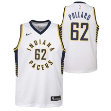 Indiana Pacers #62 Scot Pollard Jersey -White