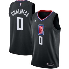 LA Clippers #0 Lionel Chalmers Jersey -Black