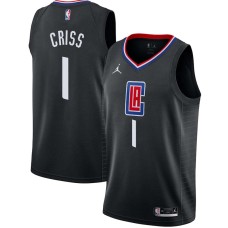 LA Clippers #1 Charlie Criss Jersey -Black