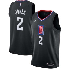 LA Clippers #2 Charles Jones Jersey -Black