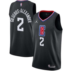 LA Clippers #2 Shai Gilgeous-Alexander Jersey -Black