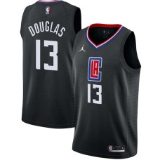 LA Clippers #13 John Douglas Jersey -Black