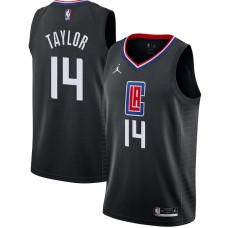 LA Clippers #14 Brian Taylor Jersey -Black