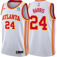 Atlanta Hawks #24 Chris Harris Jersey -White