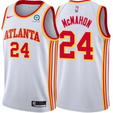 Atlanta Hawks #24 Jack McMahon Jersey -White