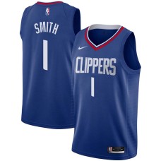 LA Clippers #1 Craig Smith Jersey -Blue