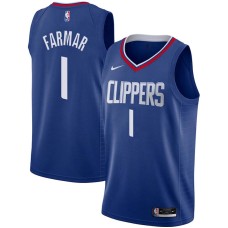 LA Clippers #1 Jordan Farmar Jersey -Blue