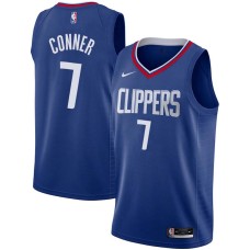 LA Clippers #7 Lester Conner Jersey -Blue