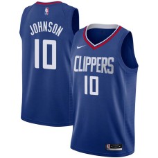 LA Clippers #10 Brice Johnson Jersey -Blue