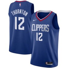 LA Clippers #12 Al Thornton Jersey -Blue