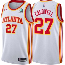 Atlanta Hawks #27 Joe Caldwell Jersey -White