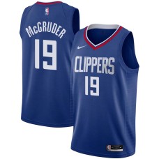 LA Clippers #19 Rodney McGruder Jersey -Blue