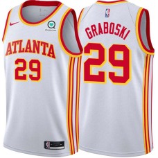 Atlanta Hawks #29 Joe Graboski Jersey -White