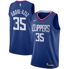 LA Clippers #35 Zaid Abdul-Aziz Jersey -Blue