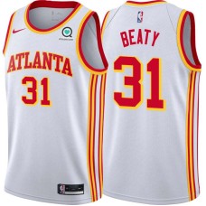 Atlanta Hawks #31 Zelmo Beaty Jersey -White