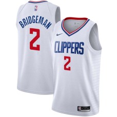 LA Clippers #2 Junior Bridgeman Jersey -White