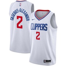 LA Clippers #2 Shai Gilgeous-Alexander Jersey -White