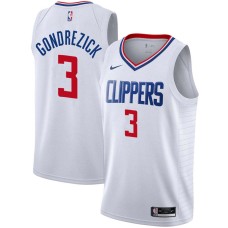 LA Clippers #3 Grant Gondrezick Jersey -White