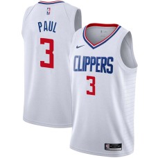 LA Clippers #3 Chris Paul Jersey -White