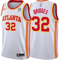 Atlanta Hawks #32 Bill Bridges Jersey -White