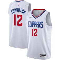 LA Clippers #12 Al Thornton Jersey -White