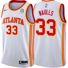 Atlanta Hawks #33 Willie Naulls Jersey -White