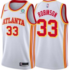 Atlanta Hawks #33 Truck Robinson Jersey -White